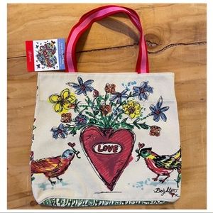 Brighton Love Tweet Tote BNWT